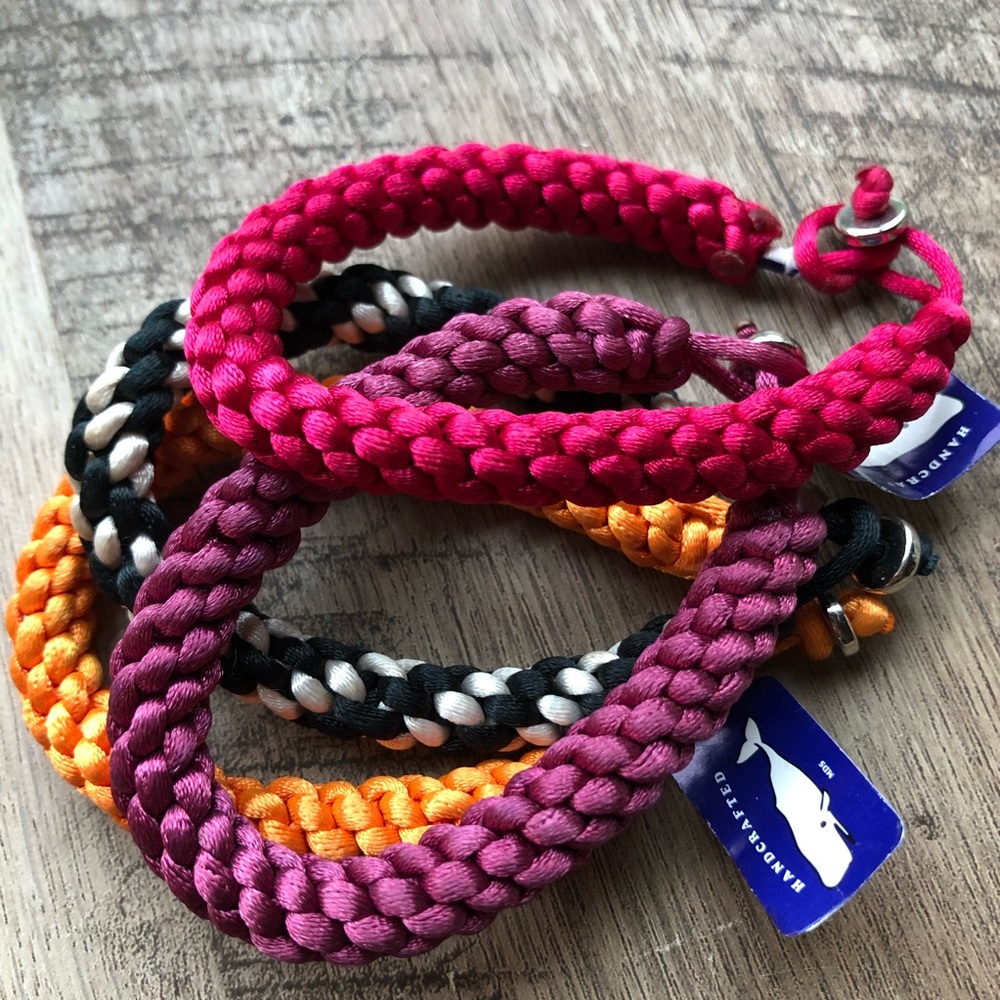 {2} Handmade Nantucket Nautical Bracelet’s, Beachcore, Unisex Sailor Bracelet,